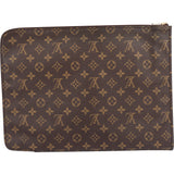 Louis Vuitton Canvas Monogram Laptop Clutch