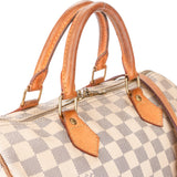 Louis Vuitton Damier Azur Monogram Speedy 30 Bandouliere