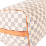 Louis Vuitton Damier Azur Monogram Speedy 30 Bandouliere