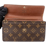 Louis Vuitton Canvas Monogram Sarah Wallet