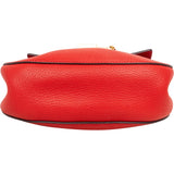 Chloé Rouge Leather Drew Crossbody Bag
