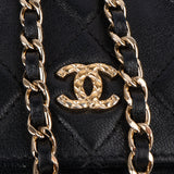 Chanel Quilted Lambskin Wallet On Chain Crossbody Bag