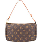 Louis Vuitton Canvas Monogram Pochette Accessoire Handbag