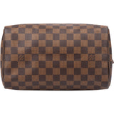 Louis Vuitton Damier Ebene Monogram Speedy 25 Handbag