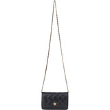 Chanel Quilted Lambskin Wallet On Chain Crossbody Bag