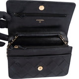 Chanel Quilted Lambskin Wallet On Chain Crossbody Bag