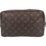 Louis Vuitton Canvas Monogram Trousse Toilette 28 Clutch