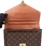 Louis Vuitton Canvas Monogram Monceau Handbag