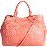 Miu Miu Quilted Leather City Handbag