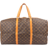 Louis Vuitton Canvas Monogram Sac Souple 55 Duffle Bag