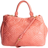 Miu Miu Quilted Leather City Handbag