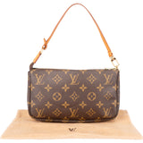 Louis Vuitton Canvas Monogram Pochette Accessoire Handbag