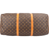 Louis Vuitton Canvas Monogram Sac Souple 55 Duffle Bag