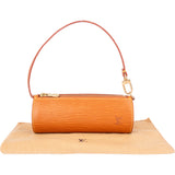 Louis Vuitton Cognac Epi Leather Mini Soufflot Handbag