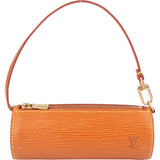 Louis Vuitton Cognac Epi Leather Mini Soufflot Handbag