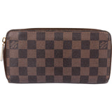 Louis Vuitton Damier Ebene Monogram Zippy Wallet