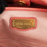 Miu Miu Quilted Leather City Handbag