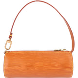 Louis Vuitton Cognac Epi Leather Mini Soufflot Handbag
