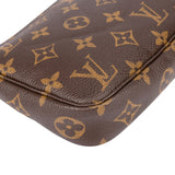 Louis Vuitton Canvas Monogram Pochette Accessoire Handbag