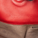 Bottega Veneta Red Intrecciato Leather Hobo Bag