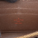 Louis Vuitton Damier Ebene Monogram Zippy Wallet