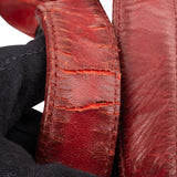 Bottega Veneta Red Intrecciato Leather Hobo Bag