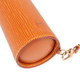 Louis Vuitton Cognac Epi Leather Mini Soufflot Handbag