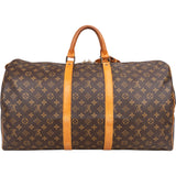 Louis Vuitton Canvas Monogram Keepall 55