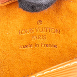Louis Vuitton Cognac Epi Leather Mini Soufflot Handbag
