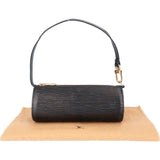 Louis Vuitton Noir Epi Leather Mini Soufflot Handbag