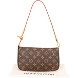 Louis Vuitton Canvas Monogram Pochette Accessoire Shoulder Bag