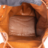 Chanel Caviar Leather 24K Gold Bucket Crossbody Bag