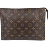 Louis Vuitton Canvas Monogram Poche Toilette 25 Clutch