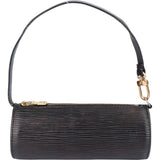 Louis Vuitton Noir Epi Leather Mini Soufflot Handbag