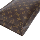 Louis Vuitton Canvas Monogram Poche Toilette 25 Clutch