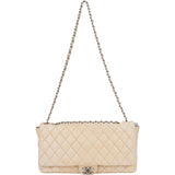Chanel Quilted Lambskin Maxi Single Flap Crossbody Bag