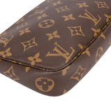 Louis Vuitton Canvas Monogram Pochette Accessoire Shoulder Bag