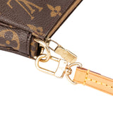 Louis Vuitton Canvas Monogram Pochette Accessoire Shoulder Bag