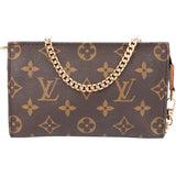 Louis Vuitton Canvas Monogram Pochette Accessoire Shoulder Bag