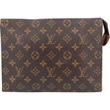 Louis Vuitton Canvas Monogram Poche Toilette 25 Clutch