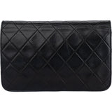 Chanel Quilted Lambskin 24K Gold Mini Single Flap Shoulder Bag