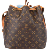 Louis Vuitton Canvas Monogram Sac Noe Petit Shoulder Bag