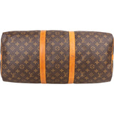 Louis Vuitton Canvas Monogram Keepall 50 Bandouliere