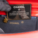 Chanel Stitching Lambskin 24K Gold Single Flap Shoulder Bag