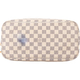 Louis Vuitton Damier Azur Monogram Neverfull MM Shopper Bag