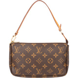 Louis Vuitton Canvas Monogram Pochette Accessoire Handbag