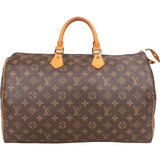 Louis Vuitton Canvas Monogram Speedy 40 Handbag