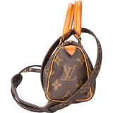 Louis Vuitton Canvas Monogram Nano Speedy Handbag