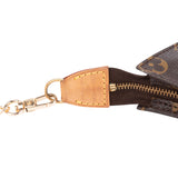 Louis Vuitton Canvas Monogram Pochette Accessoire Shoulder Bag