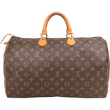 Louis Vuitton Canvas Monogram Speedy 40 Handbag